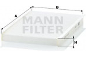 MANN-FILTER Φίλτρο, Αέρας Εσωτερικού Χώρου - Cu 2629