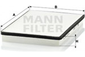 MANN-FILTER Φίλτρο, Αέρας Εσωτερικού Χώρου - Cu 2672