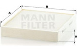 MANN-FILTER Φίλτρο, Αέρας Εσωτερικού Χώρου - Cu 26 010