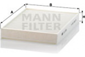 MANN-FILTER Φίλτρο, Αέρας Εσωτερικού Χώρου - Cu 2736-2