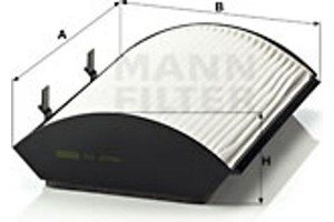 MANN-FILTER Φίλτρο, Αέρας Εσωτερικού Χώρου - Cu 2750