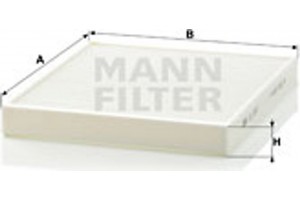 MANN-FILTER Φίλτρο, Αέρας Εσωτερικού Χώρου - Cu 2757