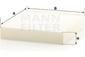 MANN-FILTER Φίλτρο, Αέρας Εσωτερικού Χώρου - Cu 28 009