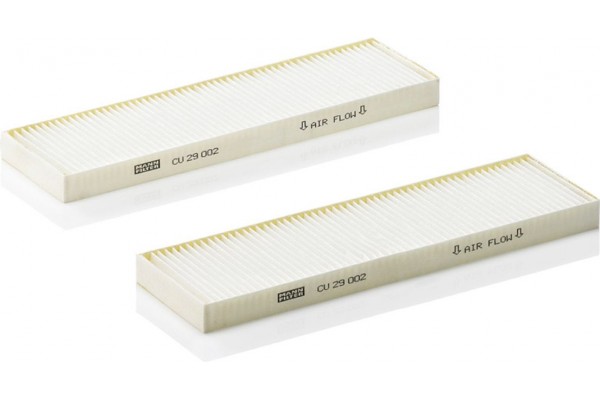 MANN-FILTER Φίλτρο, Αέρας Εσωτερικού Χώρου - Cu 29 002-2