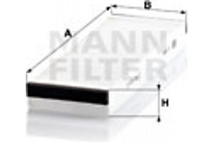 MANN-FILTER Φίλτρο, Αέρας Εσωτερικού Χώρου - Cu 3023-2