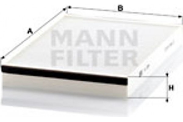 MANN-FILTER Φίλτρο, Αέρας Εσωτερικού Χώρου - Cu 3054