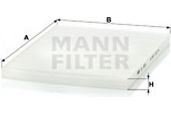 MANN-FILTER Φίλτρο, Αέρας Εσωτερικού Χώρου - Cu 3059