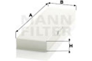 MANN-FILTER Φίλτρο, Αέρας Εσωτερικού Χώρου - Cu 30 004