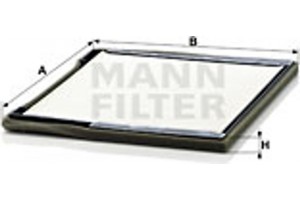MANN-FILTER Φίλτρο, Αέρας Εσωτερικού Χώρου - Cu 3136