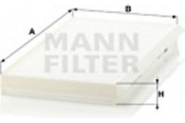 MANN-FILTER Φίλτρο, Αέρας Εσωτερικού Χώρου - Cu 3139