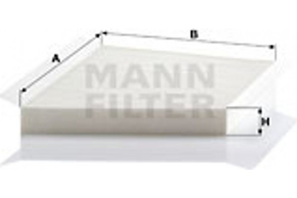 MANN-FILTER Φίλτρο, Αέρας Εσωτερικού Χώρου - Cu 3172