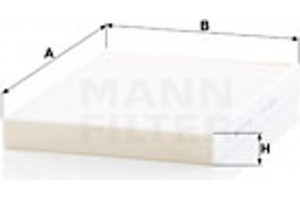 MANN-FILTER Φίλτρο, Αέρας Εσωτερικού Χώρου - Cu 31 003