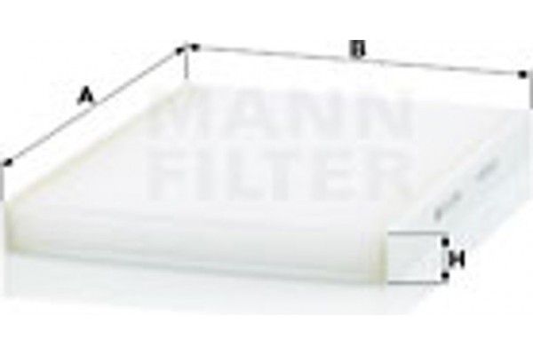 MANN-FILTER Φίλτρο, Αέρας Εσωτερικού Χώρου - Cu 32 008