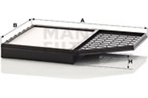 MANN-FILTER Φίλτρο, Αέρας Εσωτερικού Χώρου - Cu 32 012/1