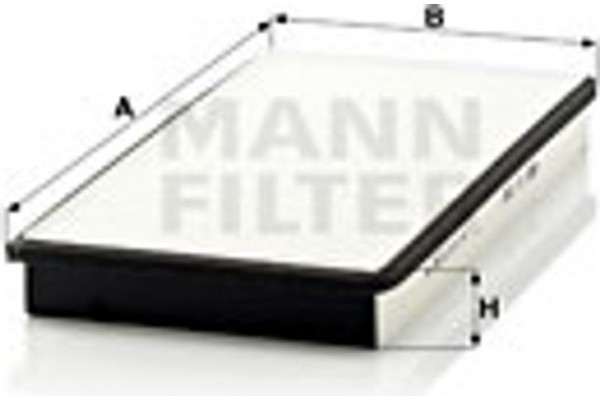 MANN-FILTER Φίλτρο, Αέρας Εσωτερικού Χώρου - Cu 3360