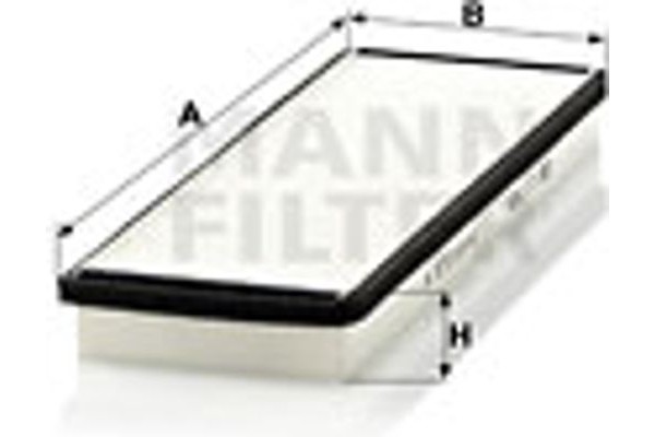 MANN-FILTER Φίλτρο, Αέρας Εσωτερικού Χώρου - Cu 3435