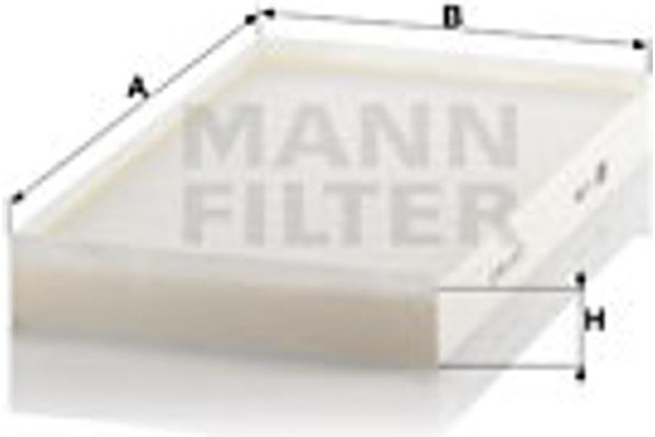 MANN-FILTER Φίλτρο, Αέρας Εσωτερικού Χώρου - Cu 3540