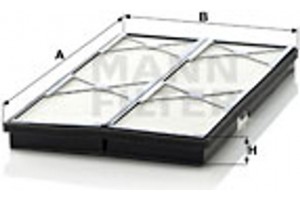 MANN-FILTER Φίλτρο, Αέρας Εσωτερικού Χώρου - Cu 3759