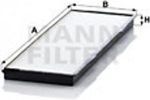 MANN-FILTER Φίλτρο, Αέρας Εσωτερικού Χώρου - Cu 37 001