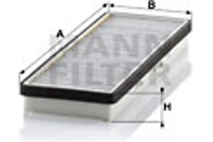 MANN-FILTER Φίλτρο, Αέρας Εσωτερικού Χώρου - Cu 3855
