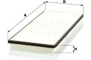 MANN-FILTER Φίλτρο, Αέρας Εσωτερικού Χώρου - Cu 3858
