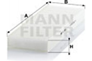 MANN-FILTER Φίλτρο, Αέρας Εσωτερικού Χώρου - Cu 3869