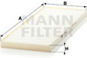 MANN-FILTER Φίλτρο, Αέρας Εσωτερικού Χώρου - Cu 3935
