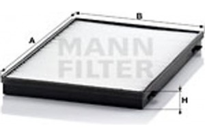 MANN-FILTER Φίλτρο, Αέρας Εσωτερικού Χώρου - Cu 3943