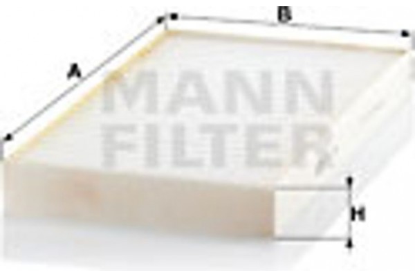 MANN-FILTER Φίλτρο, Αέρας Εσωτερικού Χώρου - Cu 4236