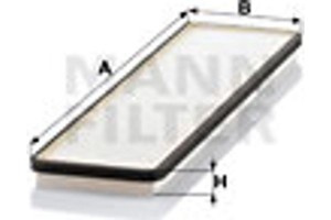 MANN-FILTER Φίλτρο, Αέρας Εσωτερικού Χώρου - Cu 42 001