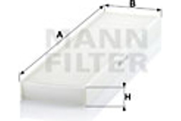 MANN-FILTER Φίλτρο, Αέρας Εσωτερικού Χώρου - Cu 4436