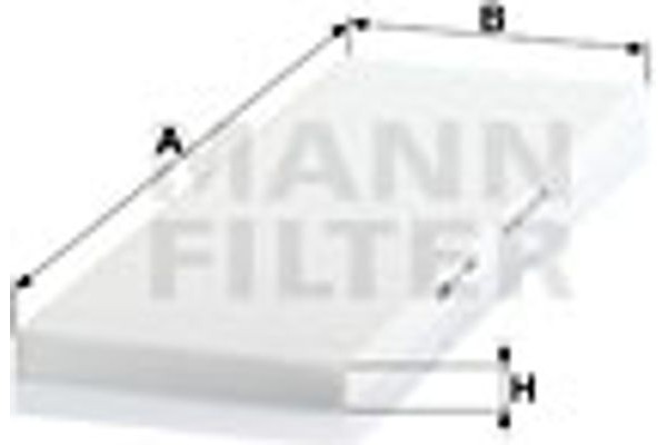 MANN-FILTER Φίλτρο, Αέρας Εσωτερικού Χώρου - Cu 4442