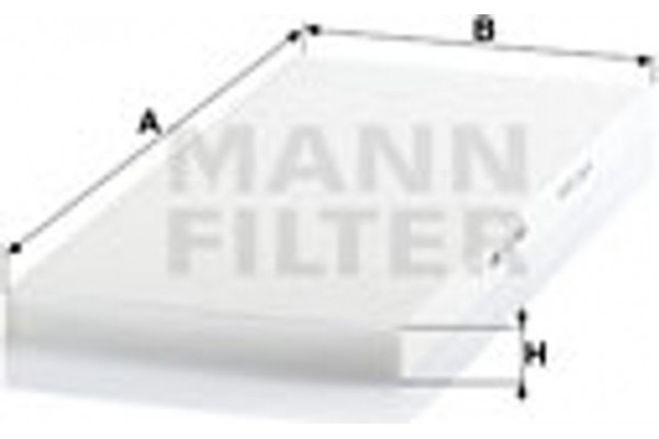 MANN-FILTER Φίλτρο, Αέρας Εσωτερικού Χώρου - Cu 4594