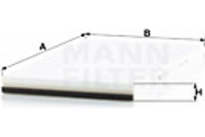 MANN-FILTER Φίλτρο, Αέρας Εσωτερικού Χώρου - Cu 45 120