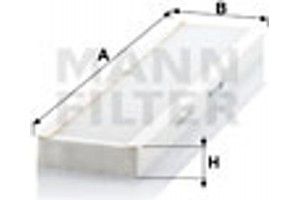 MANN-FILTER Φίλτρο, Αέρας Εσωτερικού Χώρου - Cu 4624