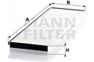 MANN-FILTER Φίλτρο, Αέρας Εσωτερικού Χώρου - Cu 5067