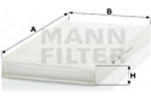 MANN-FILTER Φίλτρο, Αέρας Εσωτερικού Χώρου - Cu 5096