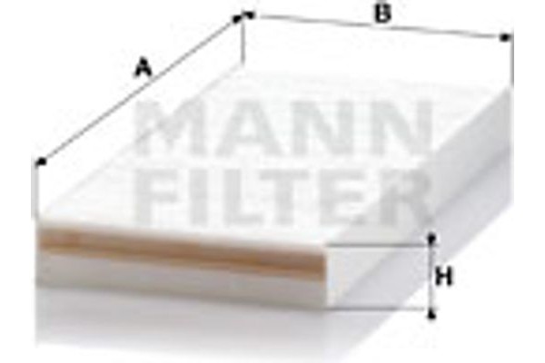 MANN-FILTER Φίλτρο, Αέρας Εσωτερικού Χώρου - Cu 50 102