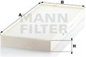 MANN-FILTER Φίλτρο, Αέρας Εσωτερικού Χώρου - Cu 5346