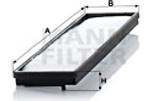 MANN-FILTER Φίλτρο, Αέρας Εσωτερικού Χώρου - Cu 5809