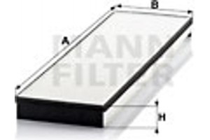 MANN-FILTER Φίλτρο, Αέρας Εσωτερικού Χώρου - Cu 5877