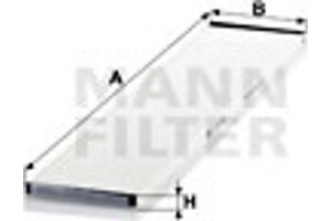 MANN-FILTER Φίλτρο, Αέρας Εσωτερικού Χώρου - Cu 6034