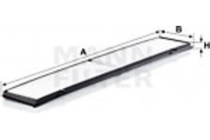 MANN-FILTER Φίλτρο, Αέρας Εσωτερικού Χώρου - Cu 8430