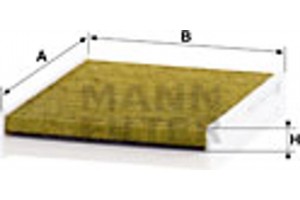 MANN-FILTER Φίλτρο, Αέρας Εσωτερικού Χώρου - Fp 2026