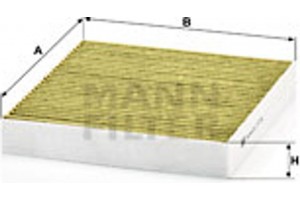 MANN-FILTER Φίλτρο, Αέρας Εσωτερικού Χώρου - Fp 2141