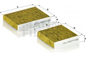 MANN-FILTER Φίλτρο, Αέρας Εσωτερικού Χώρου - Fp 21 000-2