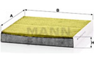 MANN-FILTER Φίλτρο, Αέρας Εσωτερικού Χώρου - Fp 21 003