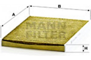 MANN-FILTER Φίλτρο, Αέρας Εσωτερικού Χώρου - Fp 2436