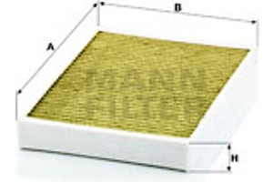 MANN-FILTER Φίλτρο, Αέρας Εσωτερικού Χώρου - Fp 2733