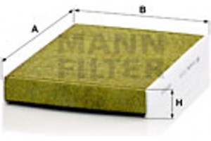 MANN-FILTER Φίλτρο, Αέρας Εσωτερικού Χώρου - Fp 2743